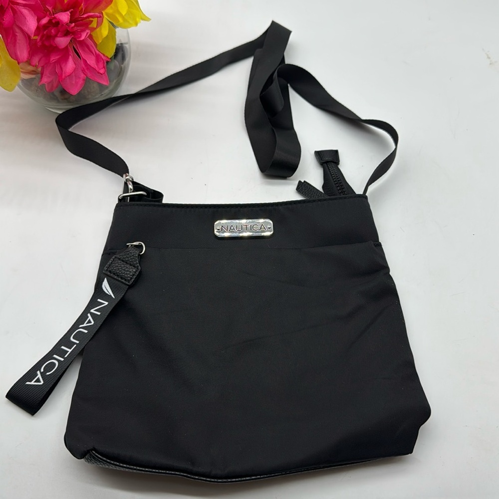 Nautica small black nylon crossbody bag FP8673F